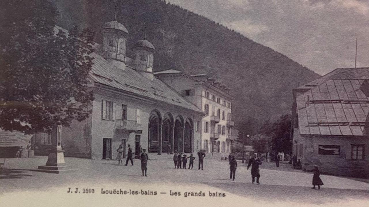 Hotel Regina Terme Leukerbad Exterior foto